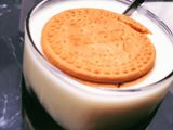 Puding coklat vla vanila roti regar..