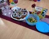 A picture of step 3 of Beetroot red ragi wheat cake & beetroot wine.