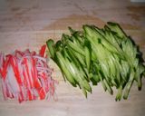 A picture of step 2 of Simple Chinese Cellophane Noodle Salad.