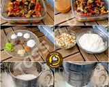 A picture of step 3 of Non Alcoholic Fruit Plum Cake With Perfect Measurements In Easy Way.