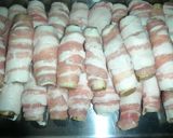 A picture of step 3 of Burdock Root Pork Rolls.