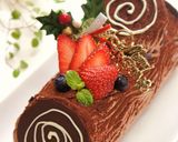 A picture of step 17 of Bûche de Noël For Christmas.