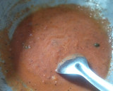 பூண்டு தக்காளி சட்னி உடன் நிலக்கடலை பொடி இட்லி (Poondu thakkaali chutney recipe in tamil) ரெசிபி ஸ்டேப் 5 புகைப்படம்