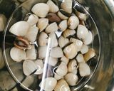 Hình bước làm 1 của món Trứng hấp ngao