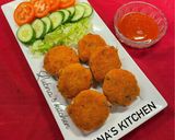 A picture of step 4 of Chicken and Potato Cutlets:.