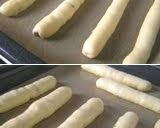 A picture of step 9 of Mini Chocolate Bread Sticks.