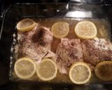 A picture of step 7 of Taisen's lemon pepper chicken.