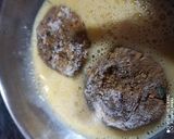 A picture of step 1 of Shami wala bun kabab.