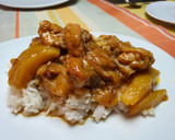 Foto del paso 5 de la receta: Pollo con manzana