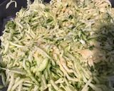 Une image de l'étape 3 de Gratin de légumes râpés (courgettes panais et navets) au fromage.