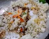 รูปขั้นตอนการทำที่ 4 ของ ข้าวผัดกุ้งโบราณ