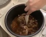 Foto langkah ke 8 dari resep Nasi Tim versi Rice Cooker.