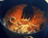 A picture of step 7 of Wurstgulasch.