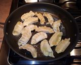 A picture of step 6 of Mike's Pan Seared Pork Wontons Or Pork Pot Stickers.