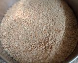 A picture of step 2 of Sesame seeds and nuts burfi.