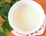A picture of step 3 of Milk Pudding with Agar.