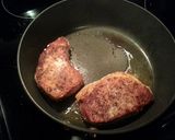 A picture of step 5 of Seared Boneless Pork Loin Chops.