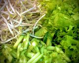 Hình bước làm 1 của món Bún Nước Tương Nam Bộ