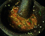 A picture of step 4 of Quick Caliente Salsa.