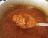 A picture of step 1 of Shuwaka/Bitterleaf and groundnut soup.