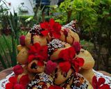 Foto del paso 14 de la receta: 🌰🌹Croquembouche🌰🌹 ~Masa choux