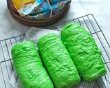 Foto langkah ke 7 dari resep Roti Kukus Pontianak Pandan.