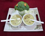A picture of step 5 of Broccoli Almond soup.