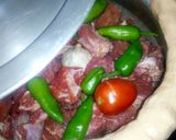 A picture of step 5 of Dum pukht.