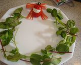 A picture of step 6 of Christmas Frankfurter Sausage Pie Wreath.