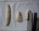 A picture of step 4 of Heart-Shaped Ham and Mayo & Ham and Cheese Rolls.