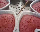 Gambar langkah 8 resipi Kek Red Velvet Cheese Leleh.