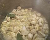 Gombás-borsós rizseshús recept fázis 3 fotója
