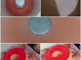 Strawberry egg pudding