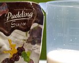Foto langkah ke 2 dari resep Puding Susu Cup Toping Buah.