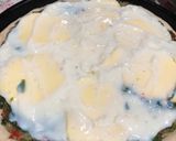 Foto del paso 7 de la receta: Pizza de Espinacas y Salsa Blanca