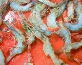 A picture of step 4 of Shrimp Tomato Cream Spaghetti.