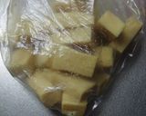 A picture of step 4 of Low-Sugar Soft and Sweet Koya Dofu.