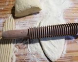 Foto del passaggio 2 della ricetta Troccoli radicchio e gorgonzola con riduzione al vino rosso