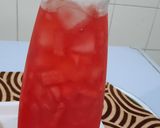 A picture of step 2 of Chunky water melon 🍉drink.