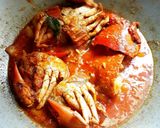 A picture of step 6 of Crab in Hot Chili Sauce (Saus Padang).