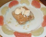 A picture of step 7 of Fancy Home Cooking Crepes with Grapefruits.