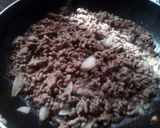 Foto del paso 4 de la receta: Verduras juliana con wrap de carne picada