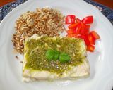 A picture of step 4 of Pesto alla Genovese For White Fish or Chicken Meat.