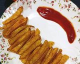 मसाला फ्रेंच फ्राइज़ (Masala French Fries recipe in Hindi) रेसिपी चरण 3 फोटो