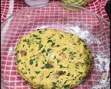 A picture of step 5 of Drumstick leaves Thepla.