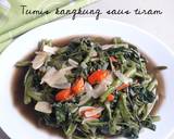 Cara Membuat Tumis kangkung saus tiram 4