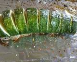 Parmesan stuffed baked Zucchini recipe step 2 photo