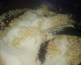 A picture of step 5 of Makarskranti special sesame(till) mawa ladoo.