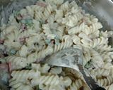 A picture of step 4 of White sauce pasta.