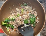 รูปขั้นตอนการทำที่ 4 ของ ข้าวผัดหมูสับไร้น้ำมัน